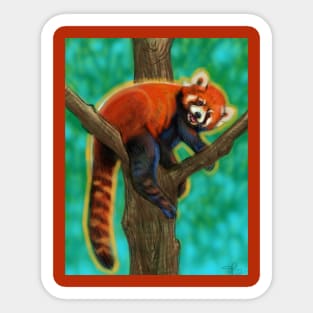 Red Panda Sticker